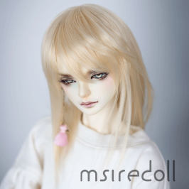MSireDoll-M03-bjd假发 叔3分4分巨婴 bjd男娃长头发sd娃娃女假毛